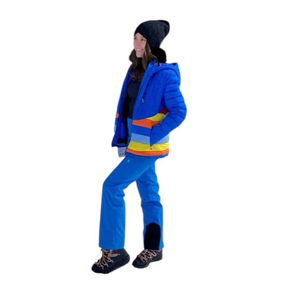Perfect Moment Vale Down Ski Jacket in Multicolor - Picture 1 of 4